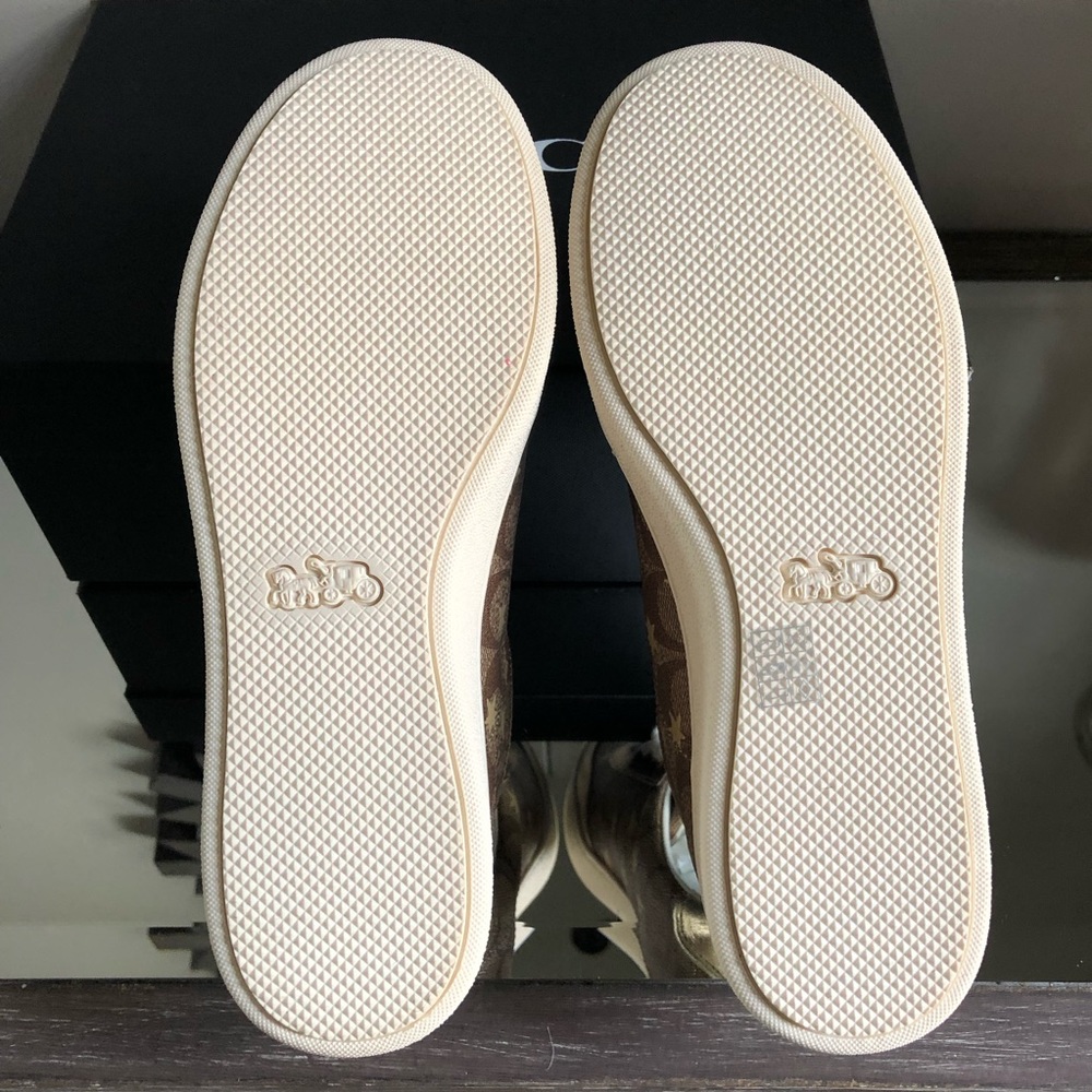 COACH SIGNATURE STAR SNEAKERS SIZE 7B - Picture 7 of 8